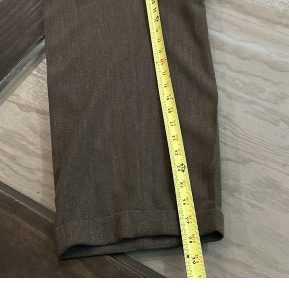 Pal Zileri Suit Men 40R 33Wx28L Italy VTG 80s Double Breasted Bagged Pant Rare - Picture 16 of 16